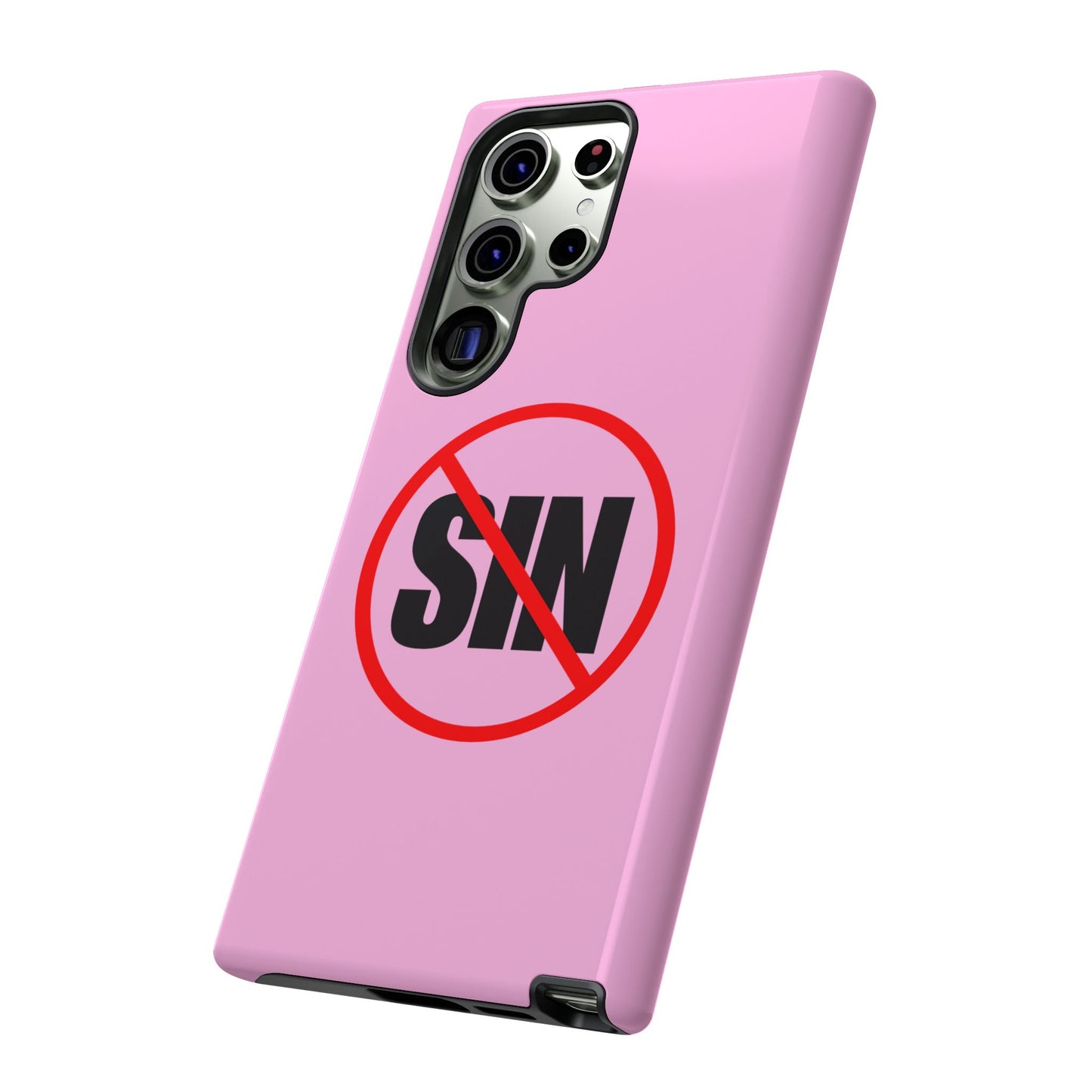 "No More Sin" Phone Case —