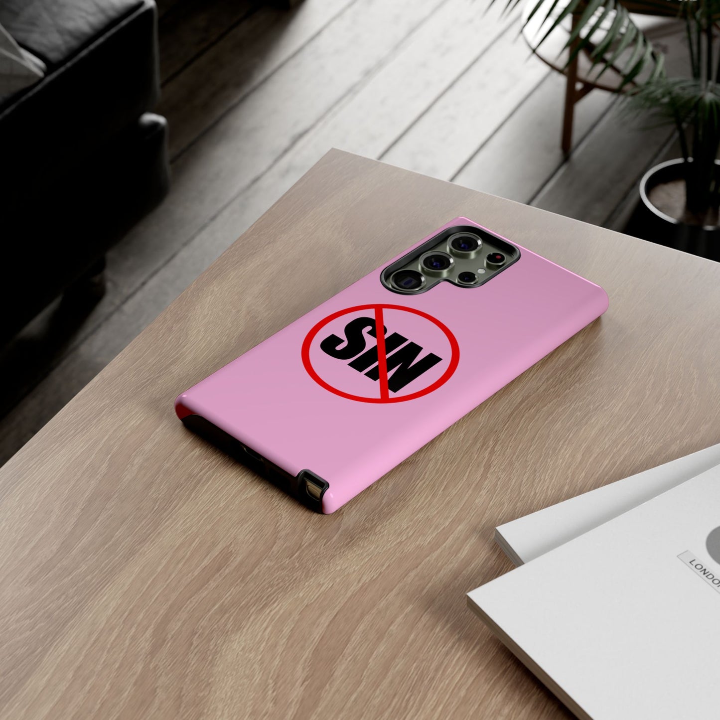 "No More Sin" Phone Case —