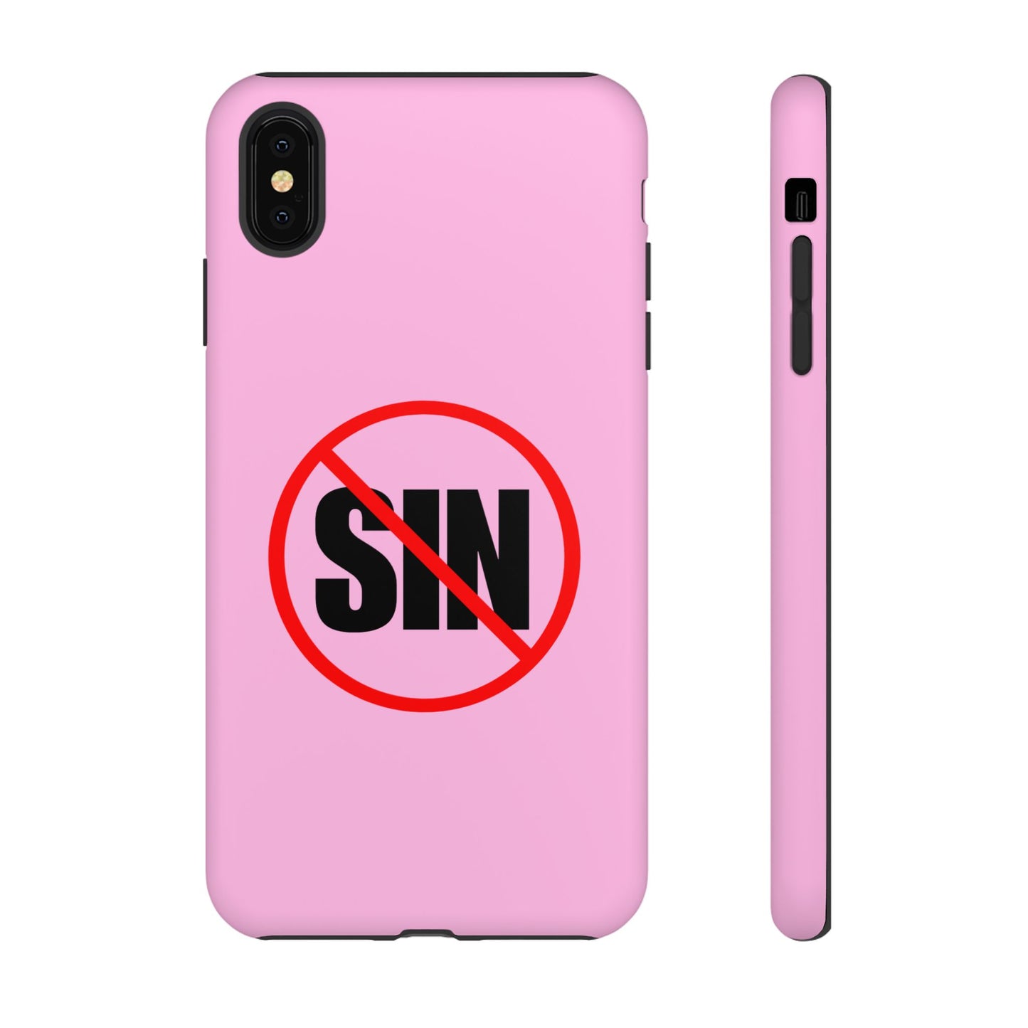 "No More Sin" Phone Case —