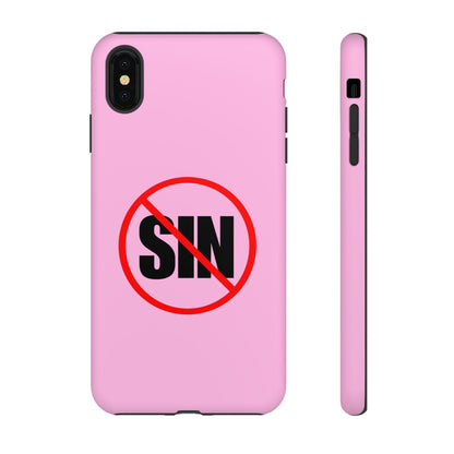 "No More Sin" Phone Case —