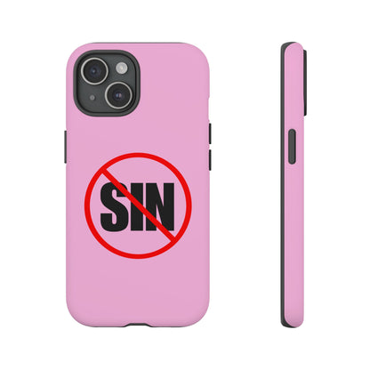 "No More Sin" Phone Case —