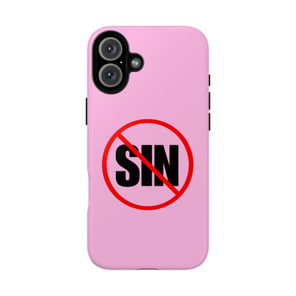 "No More Sin" Phone Case —