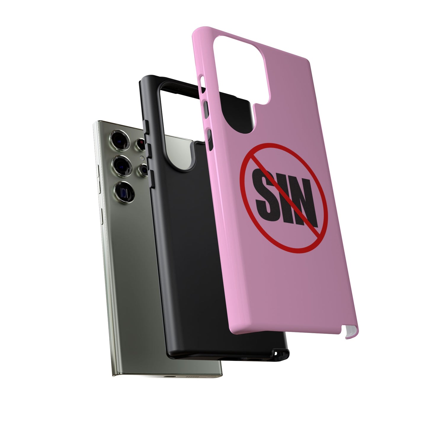 "No More Sin" Phone Case —