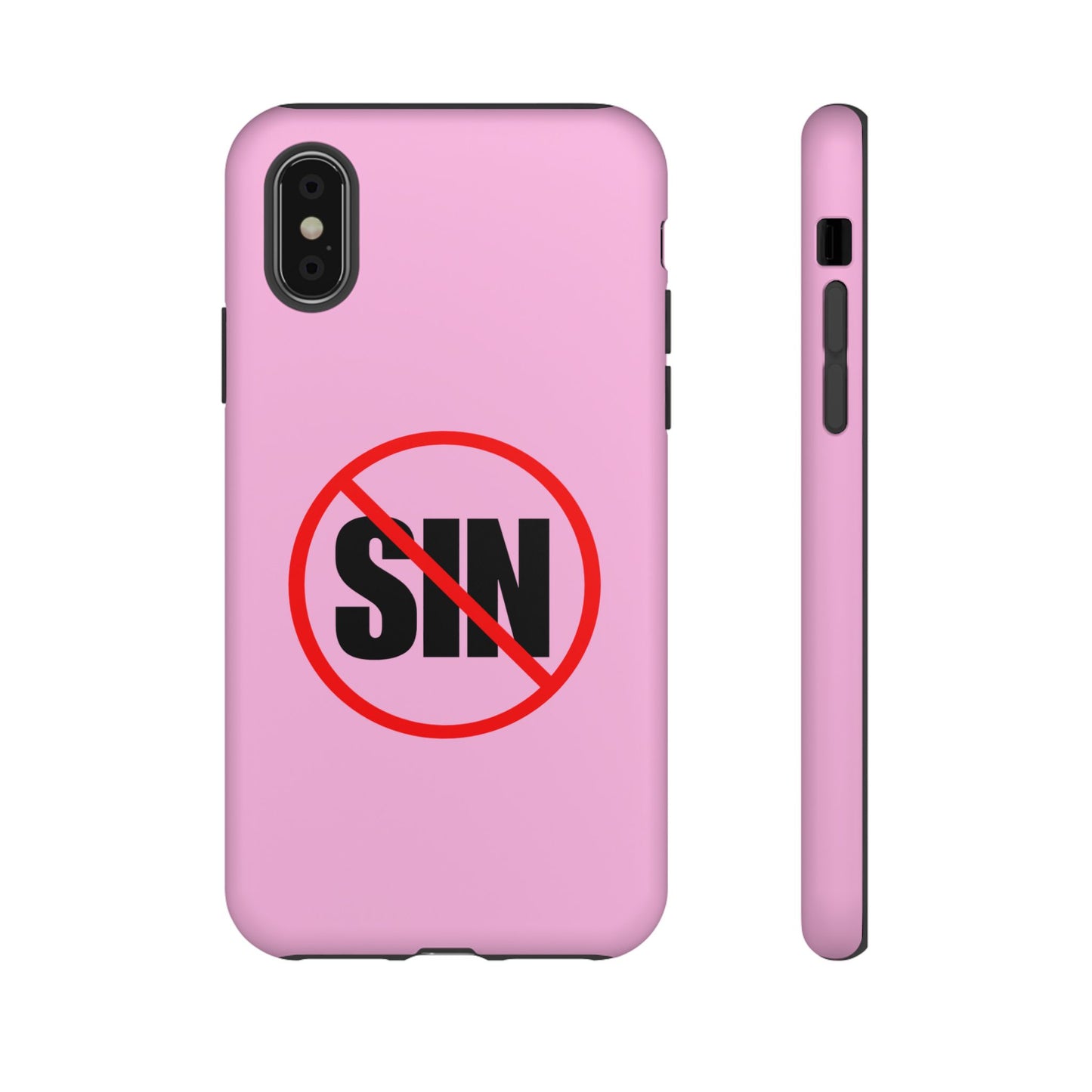 "No More Sin" Phone Case —